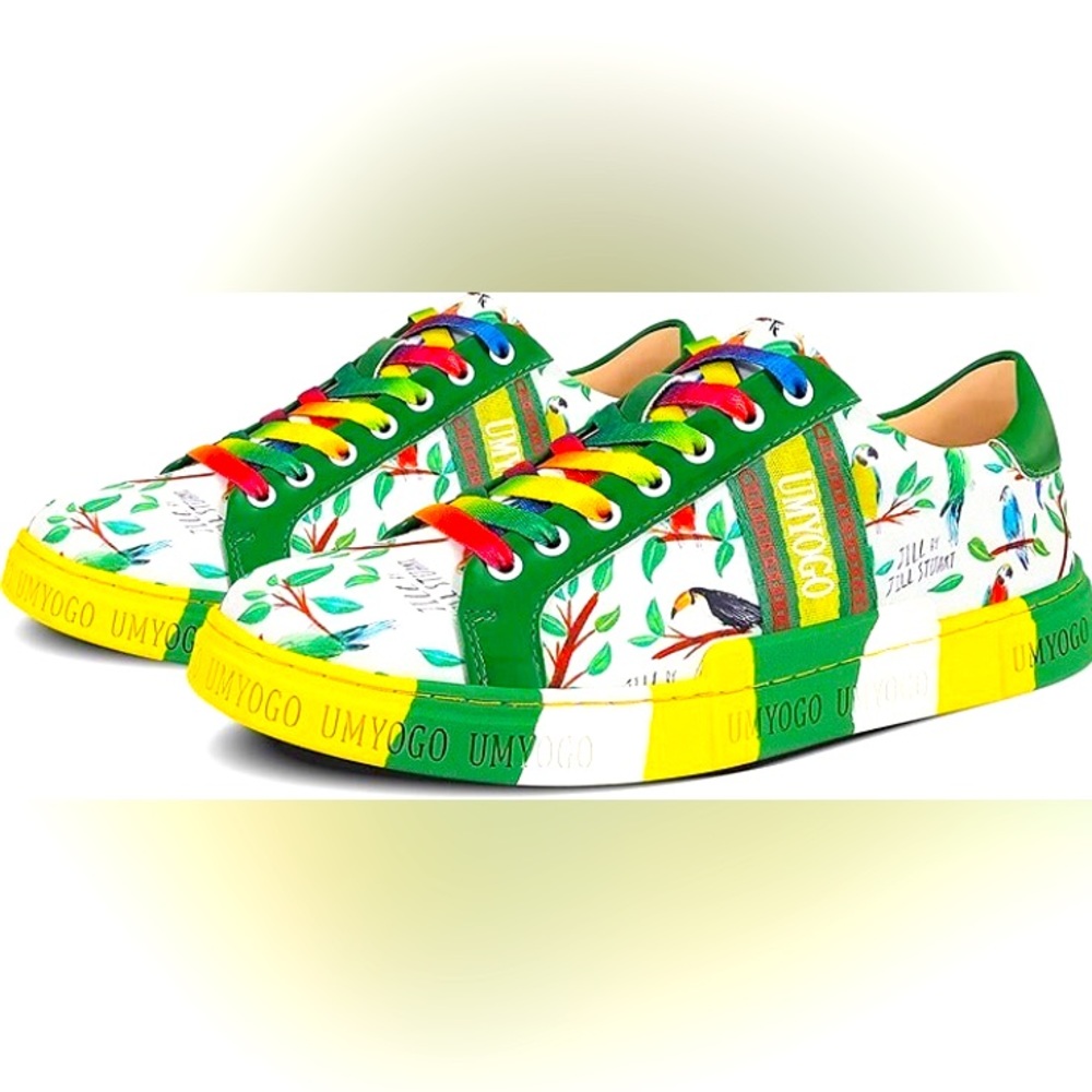 UMYOGO Men’s Casual Skateboarding Shoes Colorful Fashion Original Sneaker